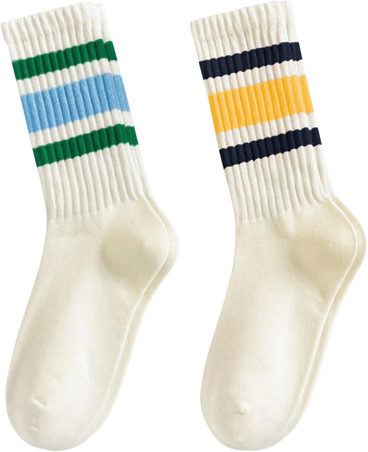 Socken: für Damen, halbhoch, aus Baumwolle, im Retro-Stil