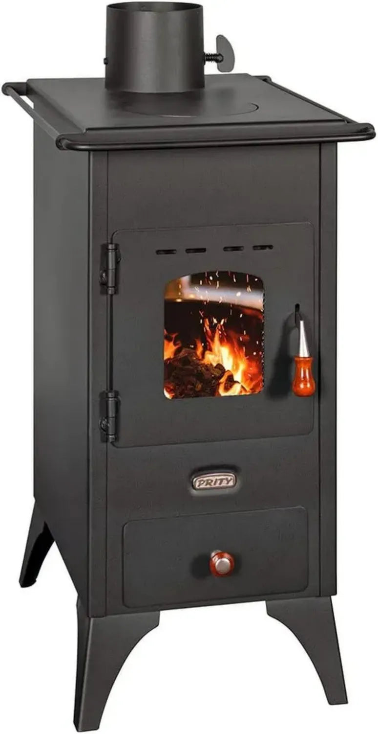 Kleiner Holzofen mit 5,2 kW Heizleistung