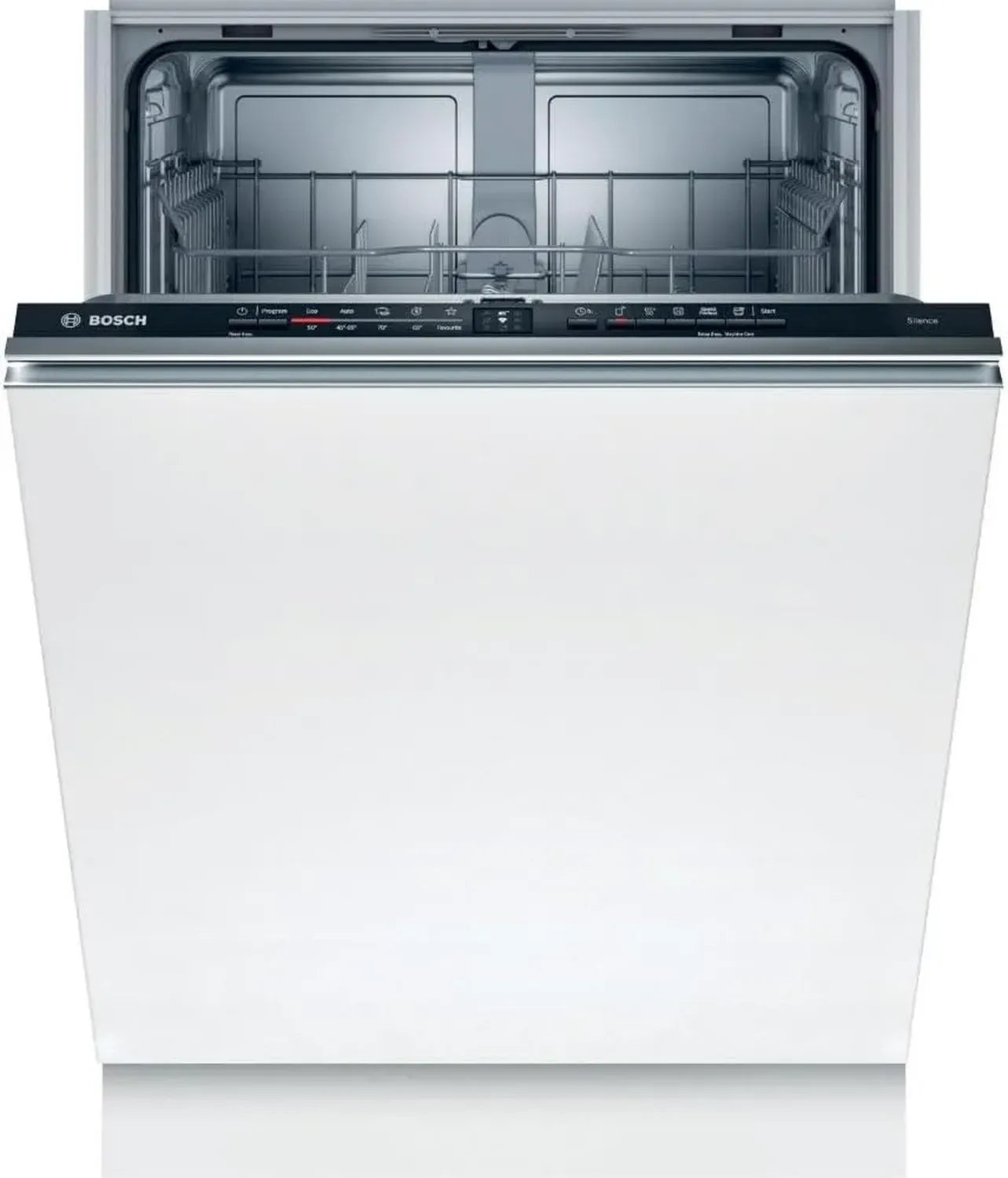 Bosch SBV2ITX22E Serie 2 XXL Vollintegrierter Geschirrspüler, 60 cm, 12 Maßgedecke, SuperSilence, InfoLight, Extra Trocknen, Home Connect